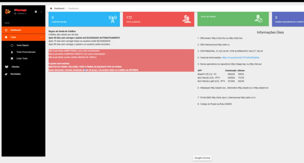 Como Ser Revenda IPTV 3 Painel IPTV Blade